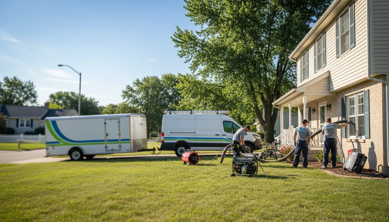 Flooded Basement Restoration And Cleanup With Repair in Beaver Crossing, NE near me